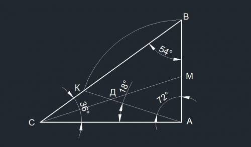 На гипотенузе ab прямоугольного треугольника abc выбрана точка к ,для которой ck=bc.отрезок ck перес