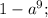 1-a^9;