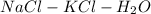 NaCl-KCl-H_{2}O