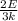 \frac{2E}{3k}