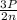 \frac{3P}{2n}