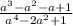 \frac{a^{3}-a^{2}-a+1}{a^{4}-2a^{2}+1}