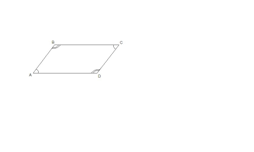 Противоположные углы четырёхугольника равны докажите что он параллелограмм