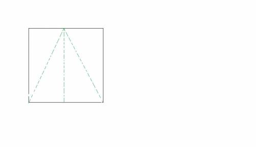 Как разрезать квадрат на четыре одинаковые части тремя сквозными прямолинейными разрезами,среди кото
