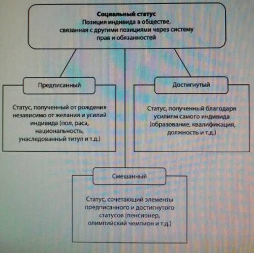 Вчем роль предписанного статуса? предписанный статус позволяет