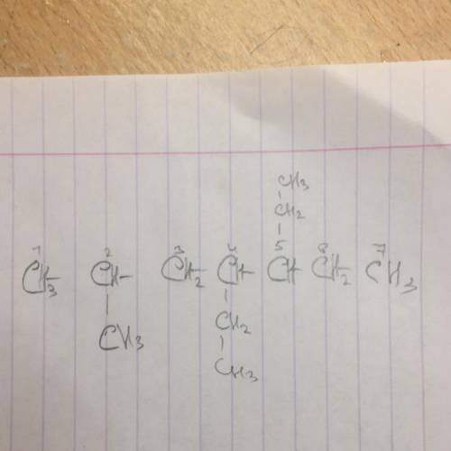 Написать структурную формулу 2 метил 4,5 диэтил гептан