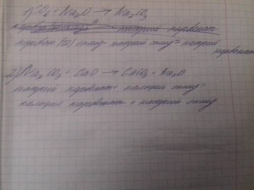 Осуществите следующие превращения назовите продукты реакции укажите тип реакции cp co2 na2co3 caco3