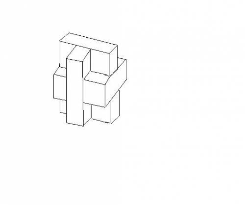 Из куба 3*3*3 удалили центральный кубик и восемь угловых кубиков. можно ли оставшуюся фигуру из 18 к
