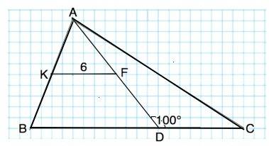 На стороне вс треугольника авс выбрана точка d так, что bd: dc=3: 2,точка к-середина отрезка ав,точк