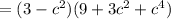 =(3-c^2)(9+3c^2+c^4)