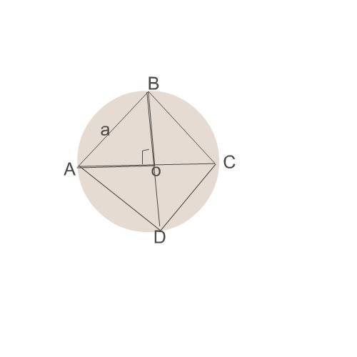 Хорда окружности равна a и стягивает дугу в 90 градусов. найти радиус окружности. заранее с: