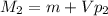 M_{2}=m+Vp_2