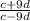 \frac{c+9d}{c-9d}