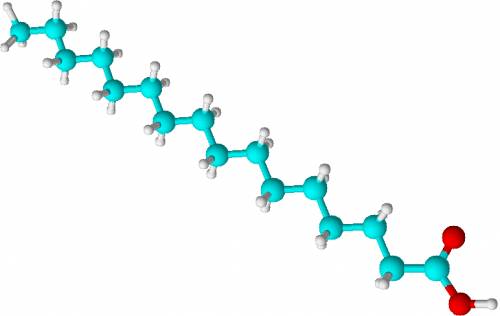 Структурная формула гексадекановой кислоты