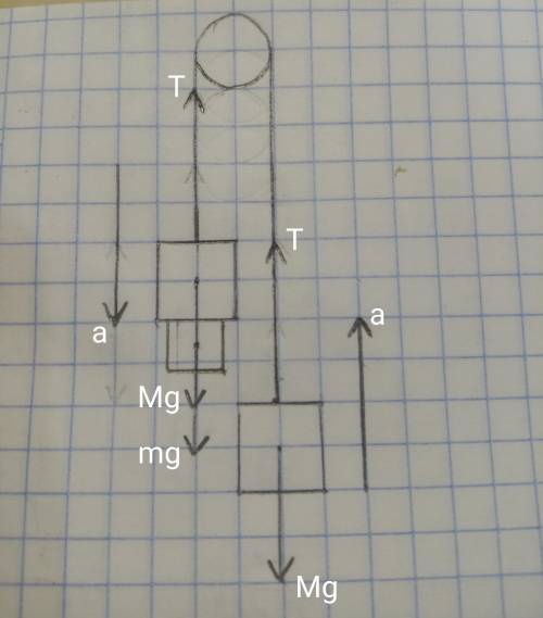 На концах нити, перекинутой через блок , подвешены тела массой по 240 г каждое . какой добавочный гр
