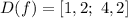 D(f)=[1,2;\ 4,2]