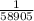 \frac{1}{58905}