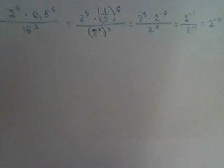 Вычислить 2(5)умножаем на 0,5(-6) черта дроби 16(3)