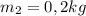 m_{2}=0,2kg