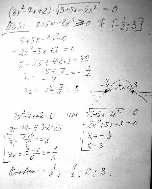 Решите иррациональные уравнения: 1) 2* кв. корень из (x^2-4x+2) - кв. корень из (x^2-4x+7) = 1 2) (3