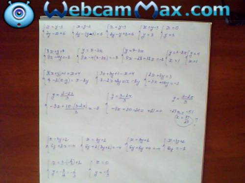 1.решите системы с подстановки {x=y-3 {2y-x=6 {3x+y=7 {9x-4y=-7 {3(x+y)+1=x+4 {7-2(x-y)=x-8y 2.оприд