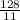 \frac{128}{11}