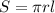 S= \pi rl