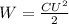 W= \frac{CU^2}{2}