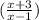 ( \frac{x+3}{x-1})