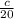 \frac{c}{20}