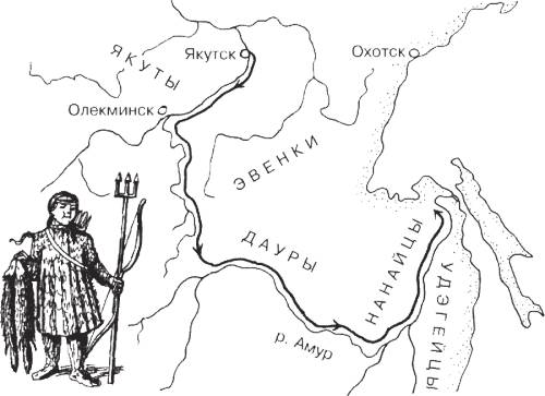 Проследи по карте путь экспедиций в в. пояркова, с.дежнёва, е.хабарова. напиши через какие моря и ок