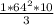 \frac{1*64 ^{2}*10 }{3}