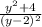 \frac{y^2+4}{(y-2)^2}
