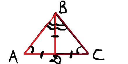 Втреугольник авс медиана вd в 2 раза меньше ас. найти угол в?
