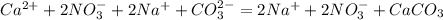 Ca^{2+}+2NO_3^-+2Na^++CO_3^{2-}=2Na^++2NO_3^-+CaCO_3