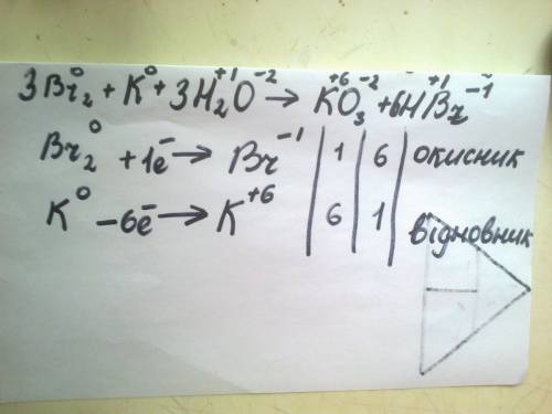 Используя метод электронного , уравнение реакции br2 + ki + h2o → kio3 + hbr определите окислитель и