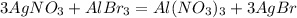 3AgNO_3+AlBr_3=Al(NO_3)_3+3AgBr