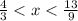 \frac{4}{3}