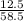 \frac{12.5}{58.5}