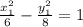 \frac{x_1^2}{6} - \frac{y_1^2}{8} = 1