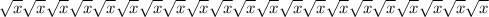 \sqrt{x} \sqrt{x} \sqrt{x} \sqrt{x} \sqrt{x} \sqrt{x} \sqrt{x} \sqrt{x} \sqrt{x} \sqrt{x} \sqrt{x} \sqrt{x} \sqrt{x} \sqrt{x} \sqrt{x} \sqrt{x} \sqrt{x} \sqrt{x} \sqrt{x} \sqrt{x} \sqrt{x}