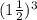 (1\frac{1}{2})^{3}