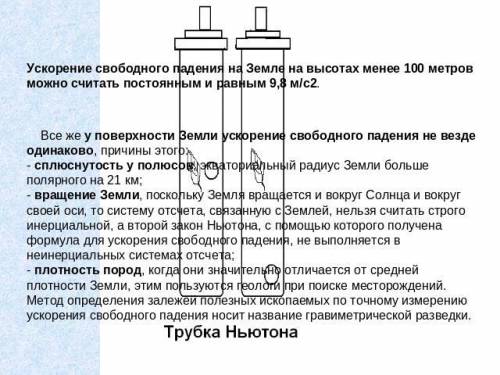 Везде ли на земле одинаковое ускорение свободного падения? (если нет,то от чего зависит)