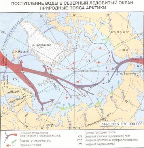 Почему разнообразие жизни в моря северного ледовитого океана сокращается с запада на восток ?