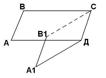 Параллелограммы авсд и а1в1сд не лежат в одной плоскости. докажите параллельность плоскостей всв1 и