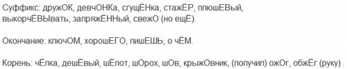 Запишите прилагательные с окончанием о после шипящих и окончанием е после шипящих 4-5 примеров