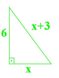 Это ! гипотенуза прямоугольного триугольника на 3 см больше одного из катетов,а другой катет равен 6