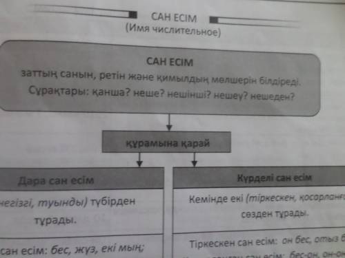 Зат есым деген не? сан есым деген не?