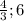 \frac{4}{3};6