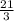 \frac{21}{3}